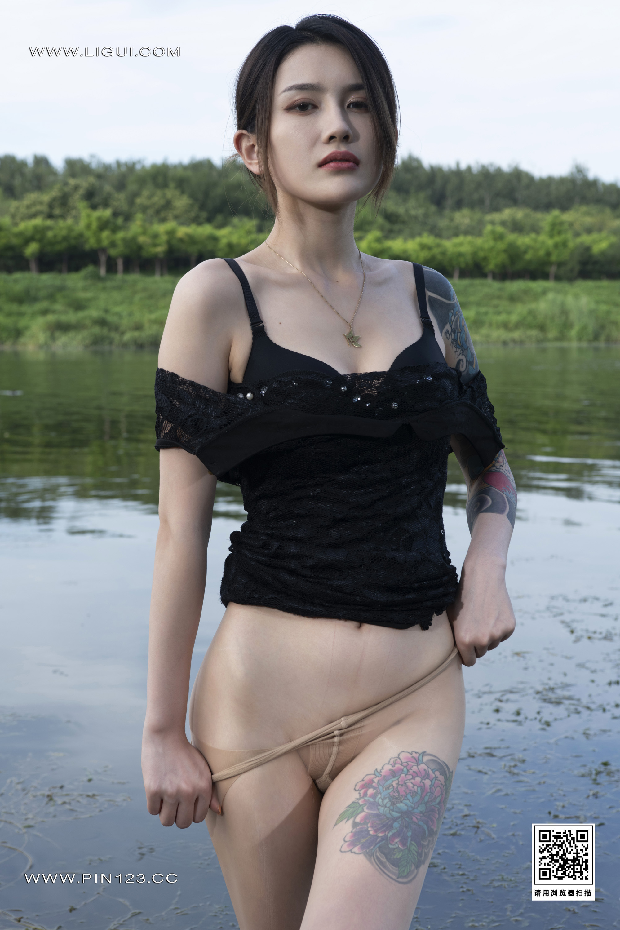 Ligui丽柜 2023.06.26 《郊野双丝》上 甜甜